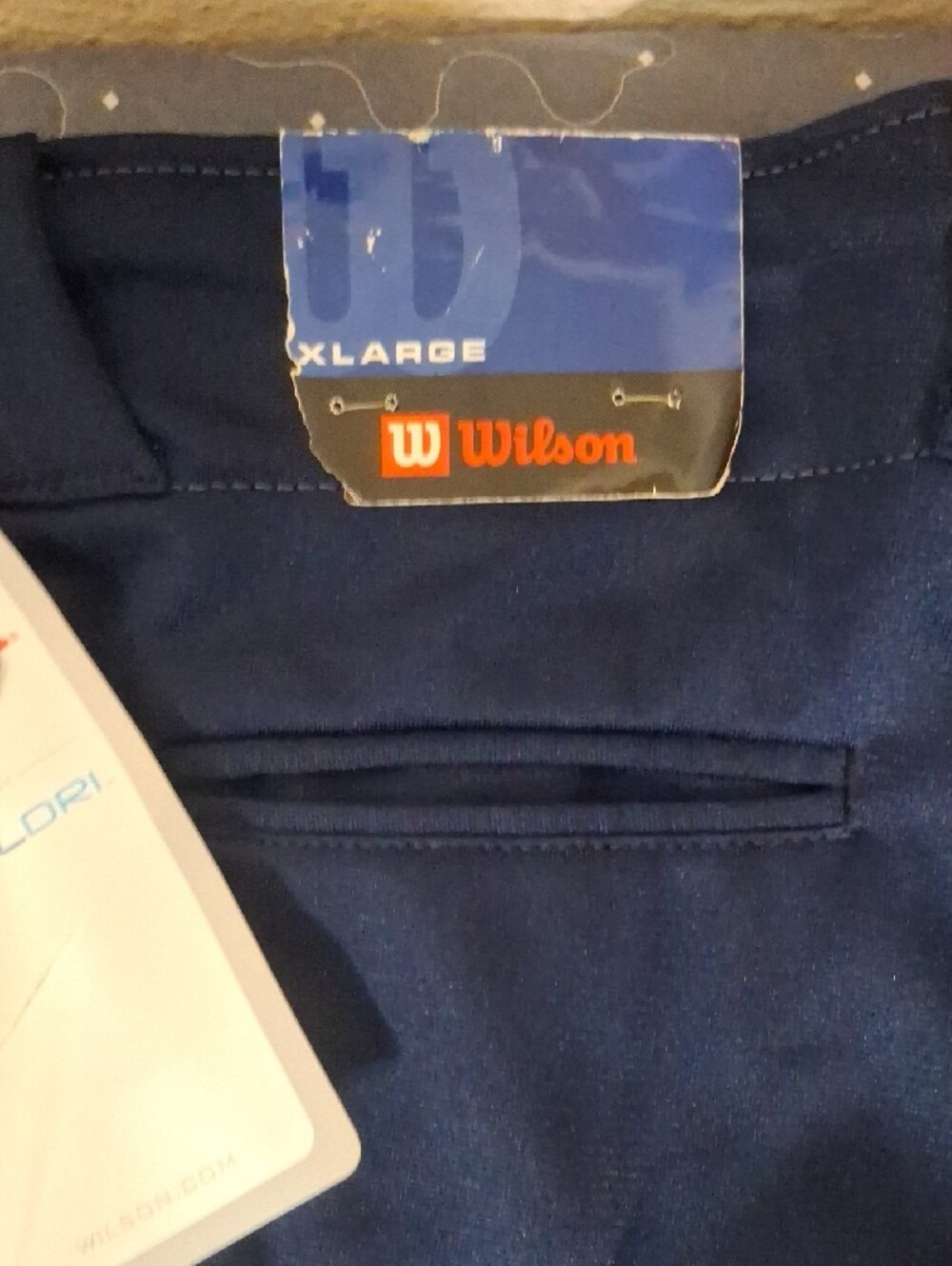 Wilson Men's Dark Navy Performance Joggers size XL NWT - Picture 3 of 7